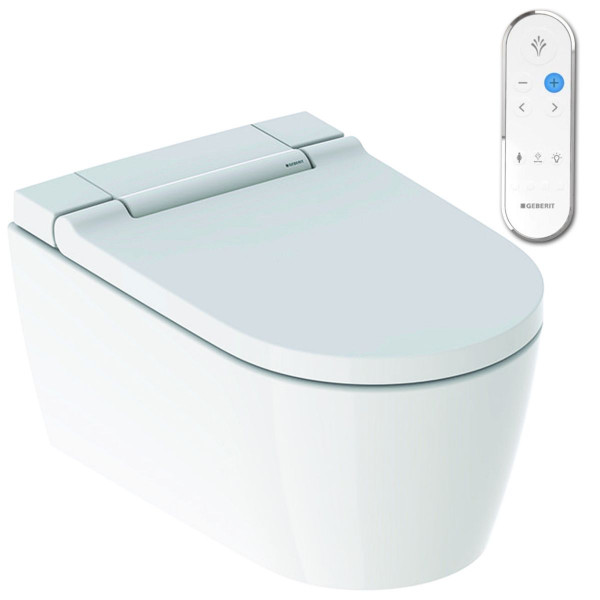 Geberit Komplettanlage AquaClean Sela Dusch WC 146.220.11.1 spülrandlos Alpinweiß