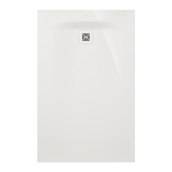 Duravit Sustano zuschneidbare Duschwanne 140 x 90 cm Weiß Glänzend DuraSolid Mineralguss