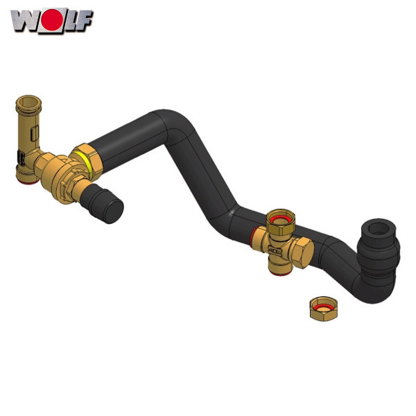 Wolf Anschluss-Set Reihenspeicher CPU-1-50 an CHA