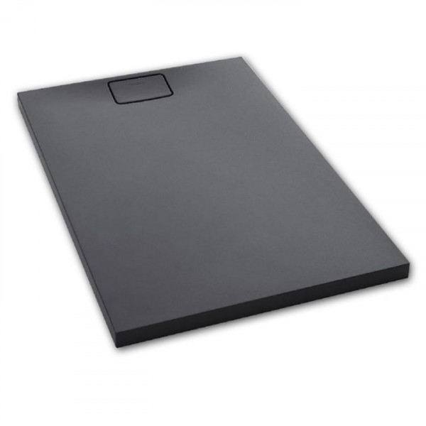 Duravit Stonetto Duschwanne 120x90x5cm Anthrazit DuraSolid Q Mineralguss 72014968