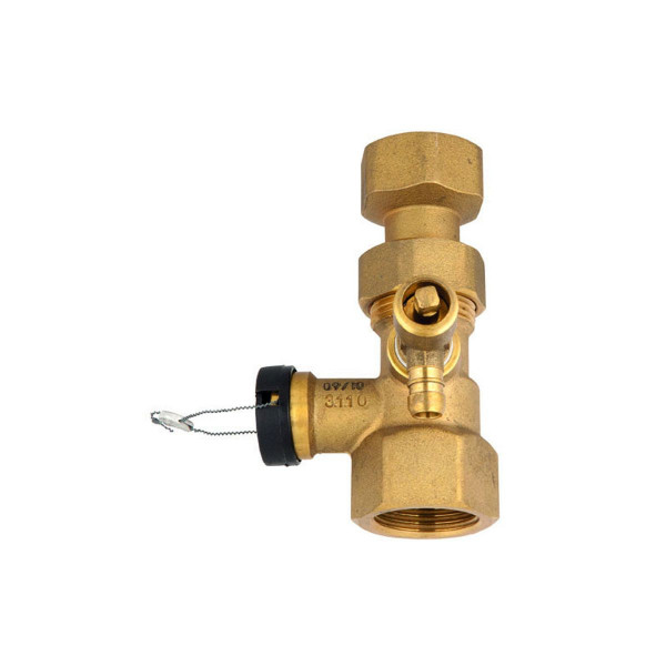 Kappenventil DN 25 1" aus Messing