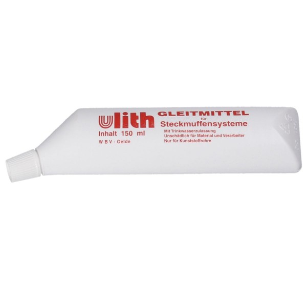 (10,00€/l) Ulith Gleitmittel 150 ml Tube Montagepaste für Steckmuffensysteme 251050