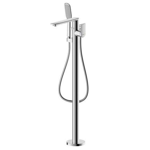 Bravat Milano Freistehende Wannenfüllarmatur mit Handbrause 3564222 Chrom