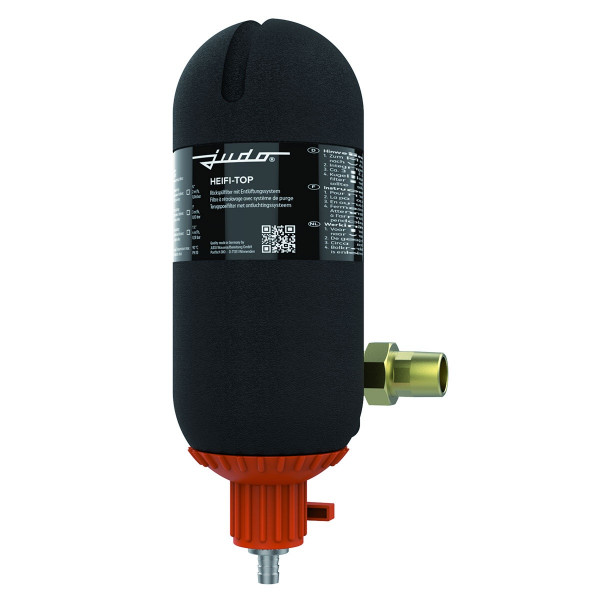 JUDO HEIFI-TOP JHF-T 1 1/4" Rückspülfilter mit Entlüftungssystem 8060032