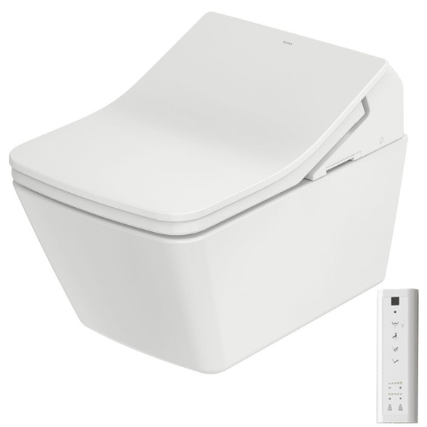 TOTO Wandtiefspül-WC CW522EY inkl. Washlet SX Dusch WC Sitz TCF896CG mit Fernbedienung
