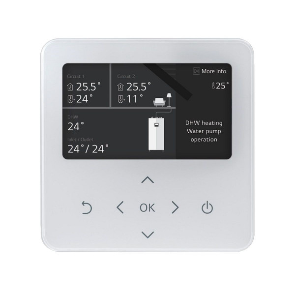 LG Therma V Kabelfernbedienung PREMTW101 für LG Therma V Wärmepumpen