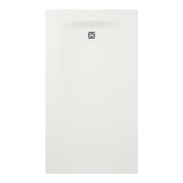 Duravit Sustano zuschneidbare Duschwanne 160 x 90 cm Weiß Matt DuraSolid Mineralguss