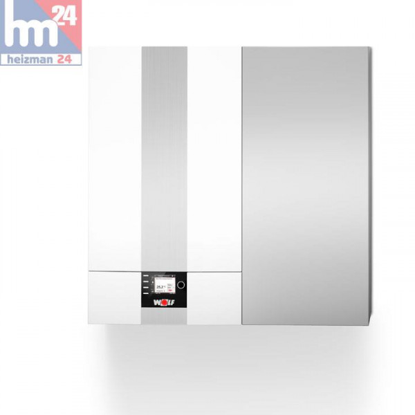 Wolf CGW-2 Comfortline Gasbrennwertzentrale mit Hochleistungsschichtenspeicher