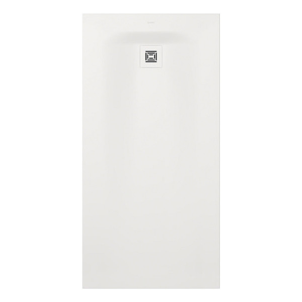 Duravit Sustano zuschneidbare Duschwanne 160 x 80 cm Weiß Matt DuraSolid Mineralguss
