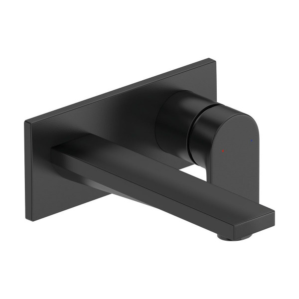 Duravit Tulum Einhebel-Waschtischmischer Unterputz Schwarz Matt TU1070004046