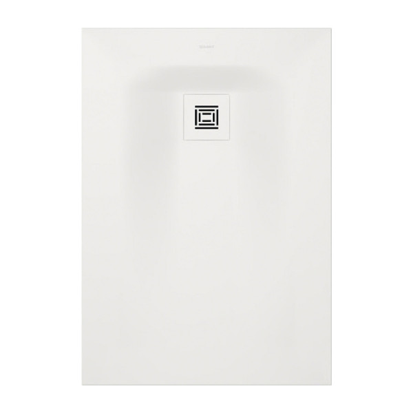  Duravit Sustano zuschneidbare Duschwanne 100 x 70 cm Weiß Matt DuraSolid Mineralguss