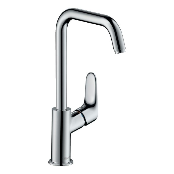 Hansgrohe Focus Einhebel-Waschtischmischer 240, schwenkbarer Auslauf, DN 15 31609000