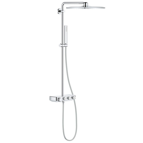 GROHE Duschsystem Euphoria SmartControl 310 Cube Duo 26508000 mit Thermostatbatterie Chrom
