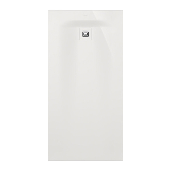 Duravit Sustano zuschneidbare Duschwanne 160 x 80 cm Weiß Glänzend DuraSolid Mineralguss