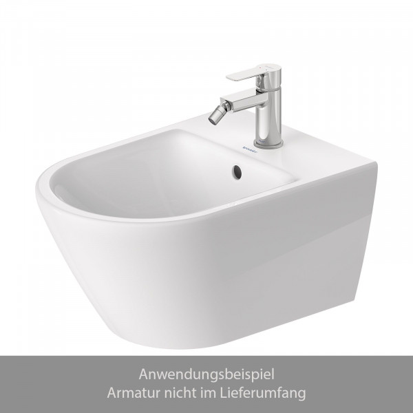 Duravit D-Code Wand Bidet verdeckte Befestigung Weiß 27271500002