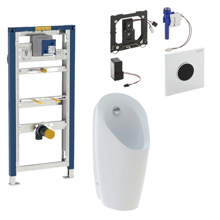 Geberit Urinalset Preda 116.070.00.1 inkl. Urinalsteuerung Typ 10 elektronisch mit