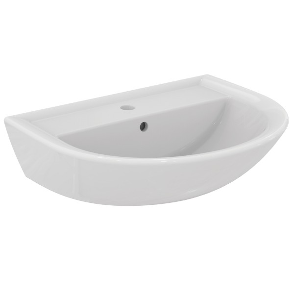Ideal Standard Eurovit Waschtisch 65 x 49,5 cm mit Wasserleiste W332201