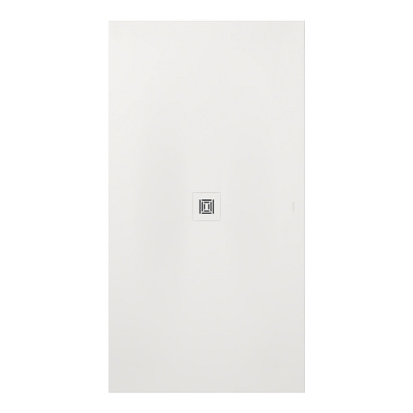 Duravit Sustano zuschneidbare Duschwanne 170 x 90 cm Weiß Matt DuraSolid Mineralguss