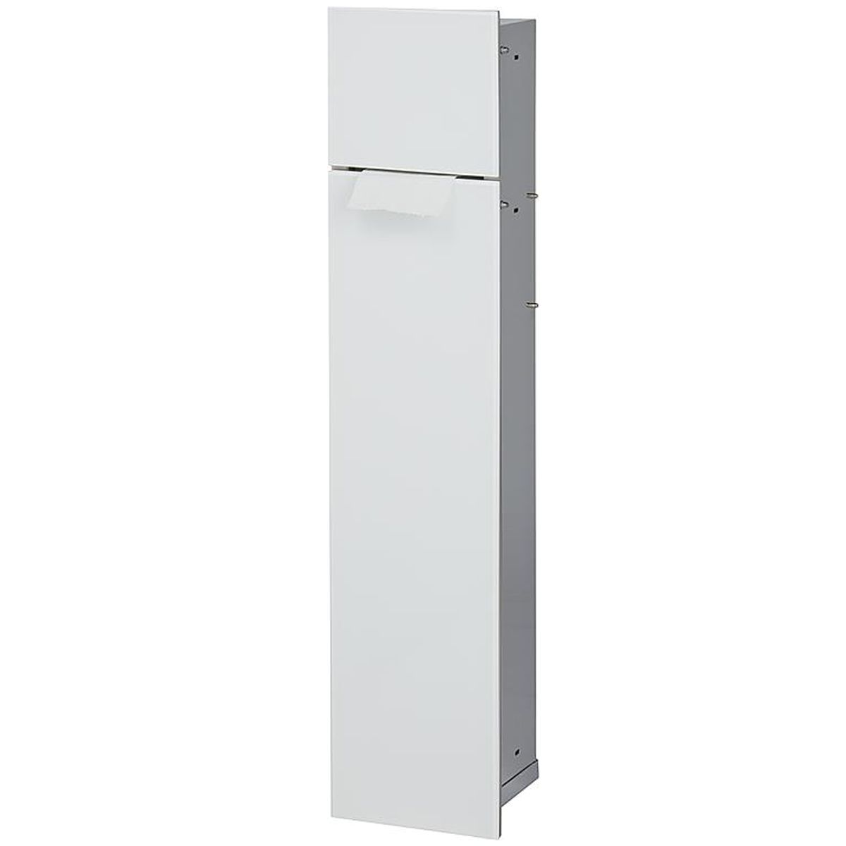 WC-Modul 9398679 Unterputz 180x825 mm Weiß u. Grau links 