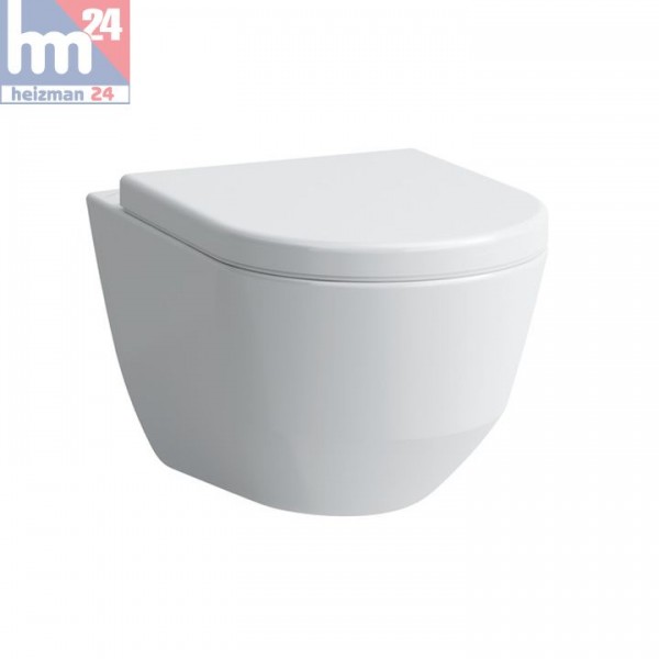 Laufen Pro S Wandtiefspül-WC Compact spülrandlos 8209650000001 inkl. WC-Sitz