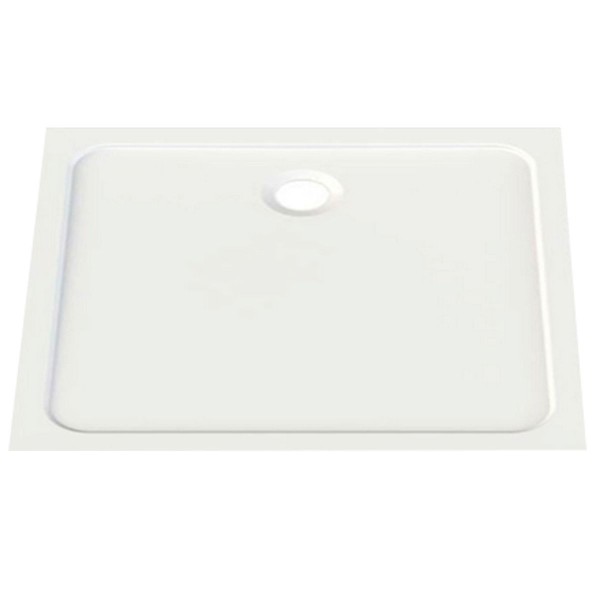 Duschwanne Rechteck Duschtasse Acryl 120x80x3 cm superflach made by Hoesch