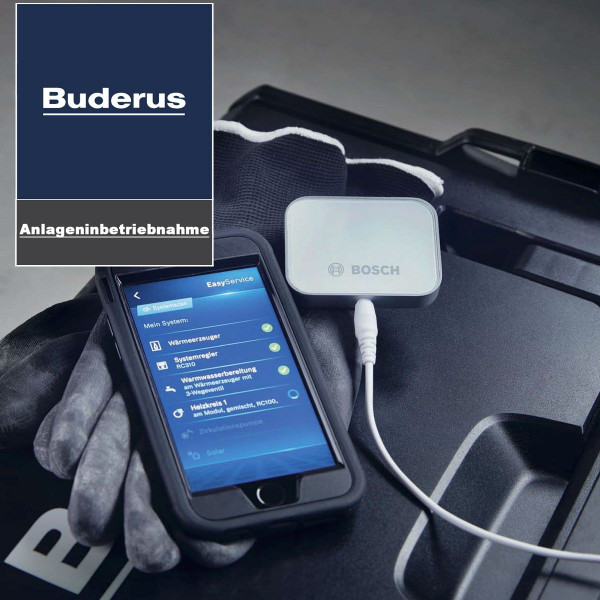 Buderus IBN Anlagen-Inbetriebnahme durch den Werkskundendienst