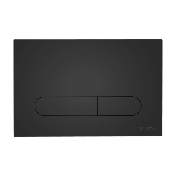 Duravit Durasystem Beta 100 Betätigungsplatte Schwarz Matt WD5009031000