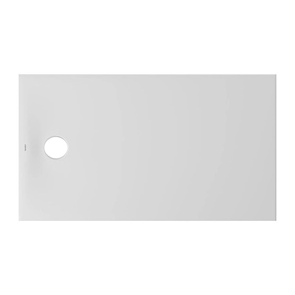 Duravit KYVEKO Duschwanne 140x80 cm ebenerdig bodenbündig aus Sanitäracryl in weiß