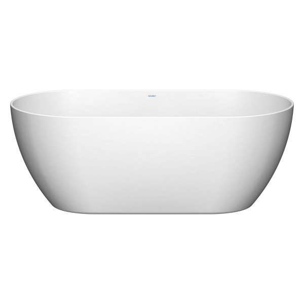 Duravit DuraKanto freistehende Oval Badewanne 160 x 75 cm Weiß Glänzend 700560000000000