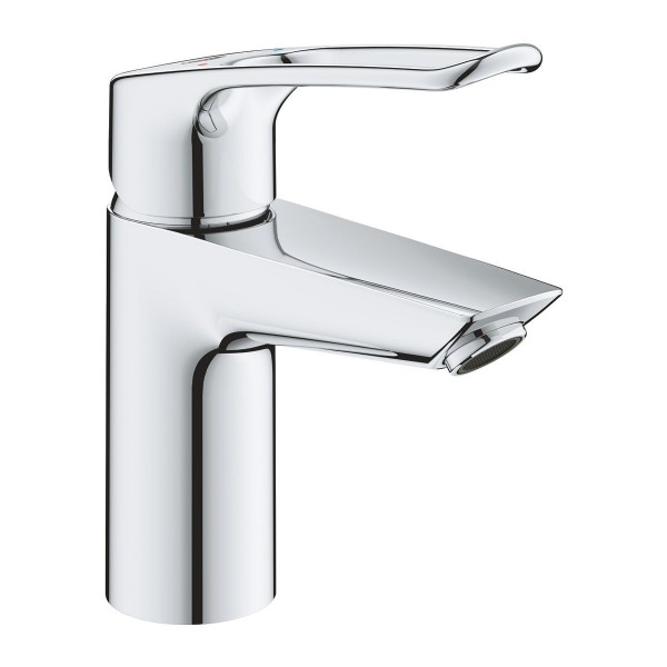 Grohe Eurosmart Einhand Waschtischarmatur S-Size mit Push-Open Ablauf u. offenem Hebel 23980003