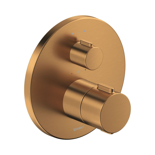 Duravit Brausethermostat Unterputz Bronze gebürstet TH4200014004