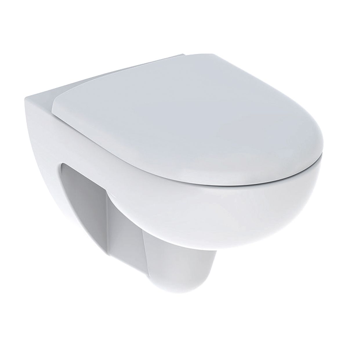- spülrandlos Softclose Sitz und Wand Set Handel WC für Haus- mit Gebäudetechnik Quick-Release Tiefspül WC Geberit | Renova und Heizman24