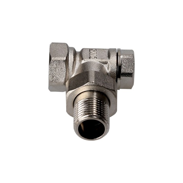 Viessmann Rücklaufverschraubung 1/2" Eckform Baulänge 58 mm 9573918
