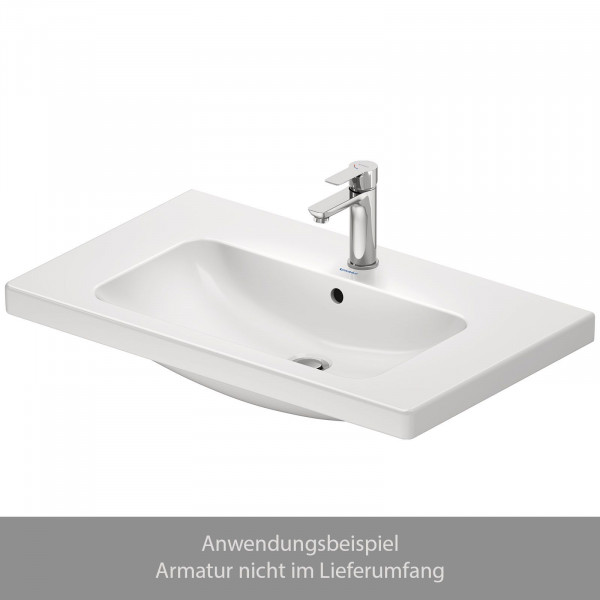 Duravit D-Code Möbelwaschtisch Weiß 800 mm 23998000002