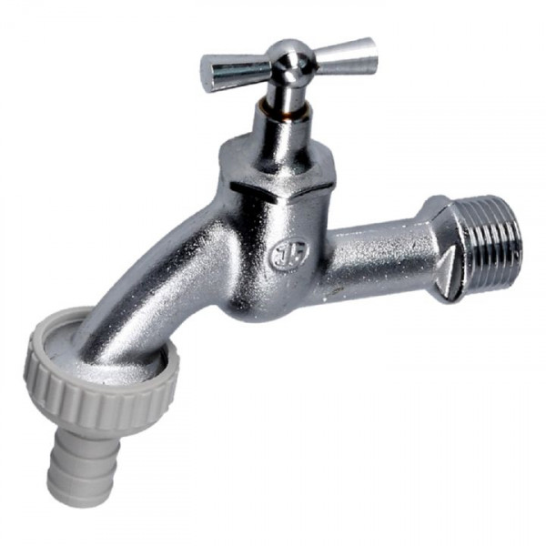 Schlösser Auslaufventil 17301520001 AG 1/2 Zoll mit Schlauchverschraubung Wasserhahn