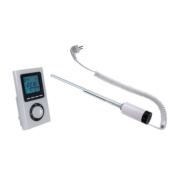 HSK Heizstab 4 mit Fernregler mit 600 Watt in weiß 894600