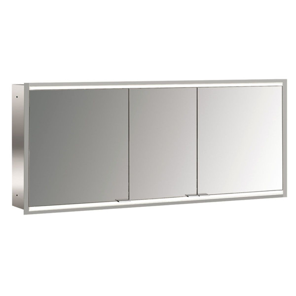 EMCO Lichtspiegelschrank prime 2 1600 mm Unterputzmodell mit Lichtpaket Rückwand weiß 949706158
