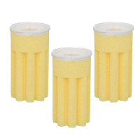 3 Stück Heizölfiltereinsatz mit vergrößerter Oberfläche 50 µm Sinterkunststoff 3 Stück Heizölfiltereinsatz mit vergrößerter Oberfläche 50 µm Sinterkunststoff