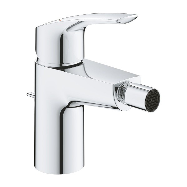 Grohe Eurosmart Einhand Bidetarmatur mit Zugstangen Ablaufgarnitur 32929003 Chrom