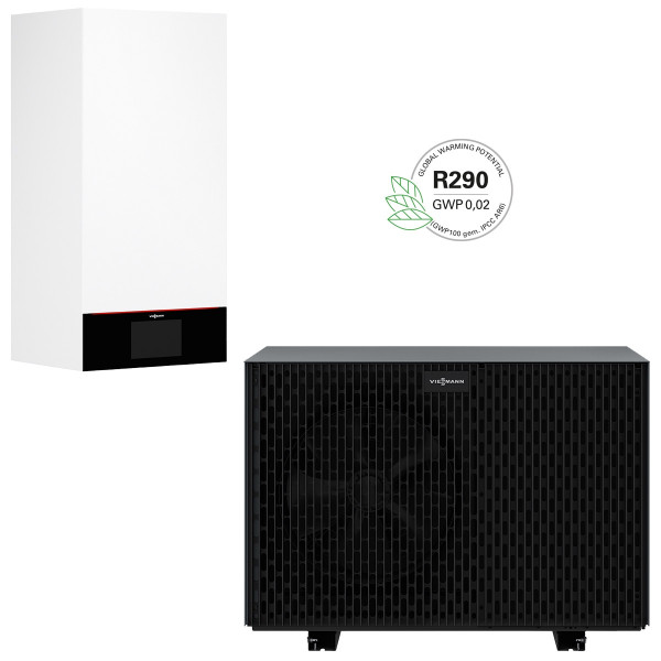 Viessmann Z029977 Vitocal 250-A Monoblock Wärmepumpe Luft-Wasser AWO-M-E-AC-AF 251.A06 6kW