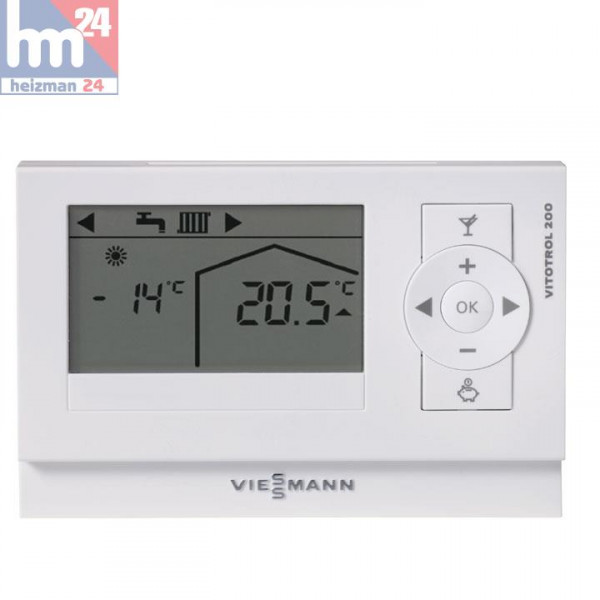 Viessmann Vitotrol 200 RF Funk-Fernbedienung Z011219