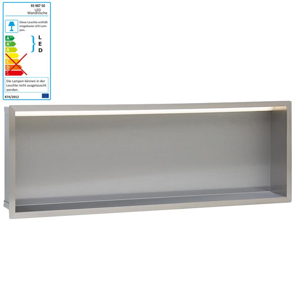 Wandnische 9398750 Unterputz 925x325x100 mm Wandeinbaunische mit LED-Beleuchtung