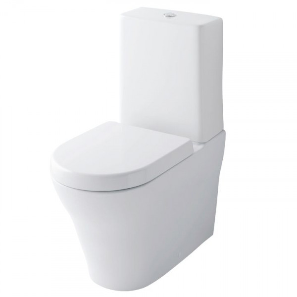 TOTO MH Series CW161Y Standtiefspül-WC spülrandlos inkl. Keramikhaube und WC-Sitz mit SoftClose