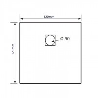 Vorschau: HSK Duschwanne 120x120x4 steingrau 5825012 Steinoptik inkl. Füßen und Ablaufgarnitur Vorschau: HSK Duschwanne 120x120x4 steingrau 5825012 Steinoptik inkl. Füßen und Ablaufgarnitur
