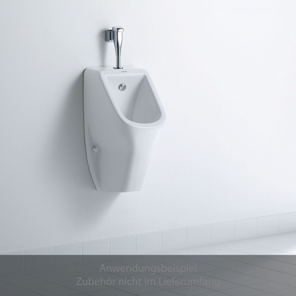 Duravit D-Code Urinal 0828300000 spülrandlos / rimless ohne Fliege mit Zulauf von oben
