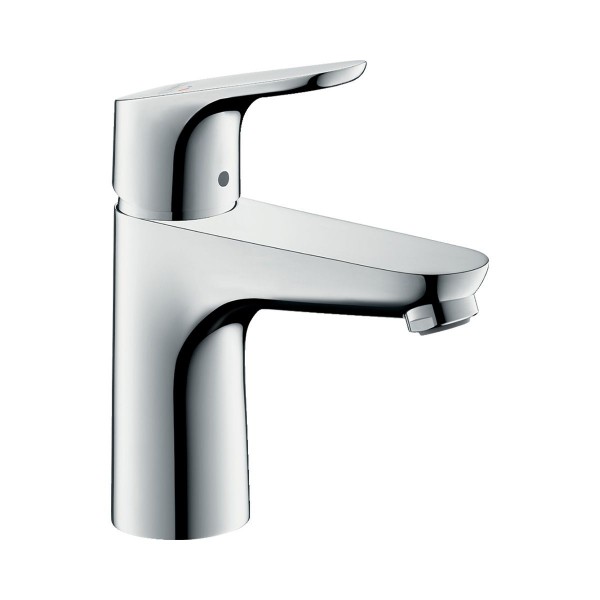 Hansgrohe Focus Einhebel-Waschtischmischer 100, mit Kaltwasser in Mittelstellung, DN 15 31621000