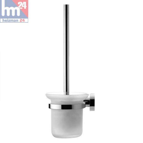 Duravit D-Code WC-Bürstengarnitur in chrom und Glass matt 0099271000