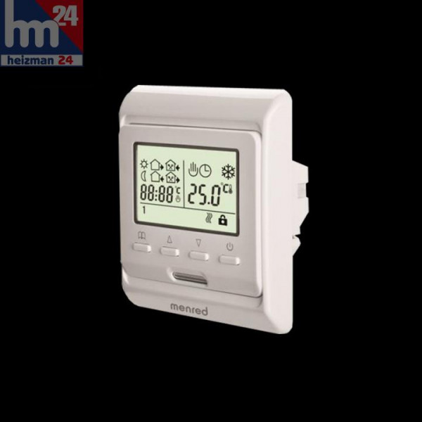 Menred E51.716 digitaler programmierbarer Raumthermostat 230 V