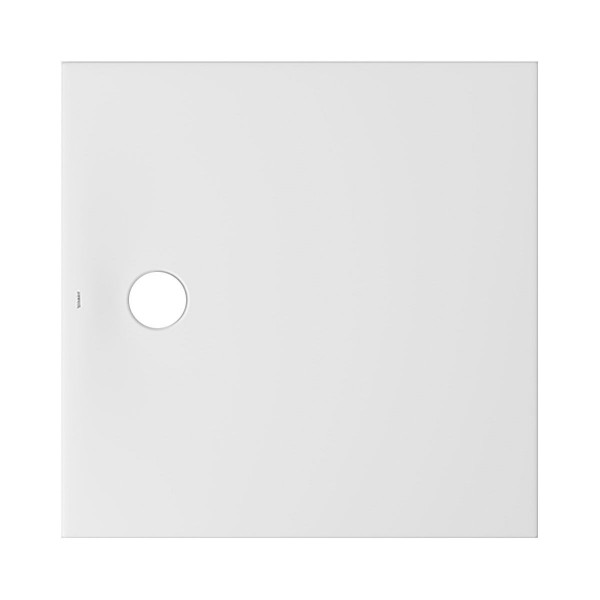 Duravit KYVEKO Duschwanne 100x100 cm ebenerdig bodenbündig aus Sanitäracryl in weiß