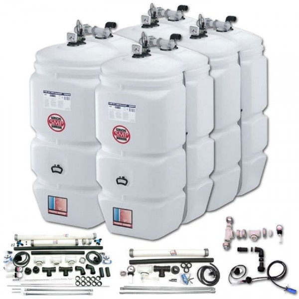 Buderus Schütz Tank im Tank 4 mal Öltank 750 L Kompakt 4003492 inkl. Paket A, B und CDL